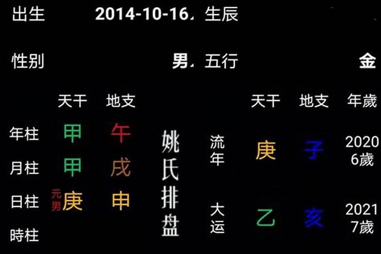 教您如何详细看八字命盘