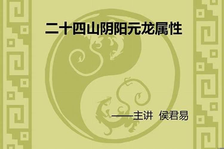 二十四山阴阳属性男女相配