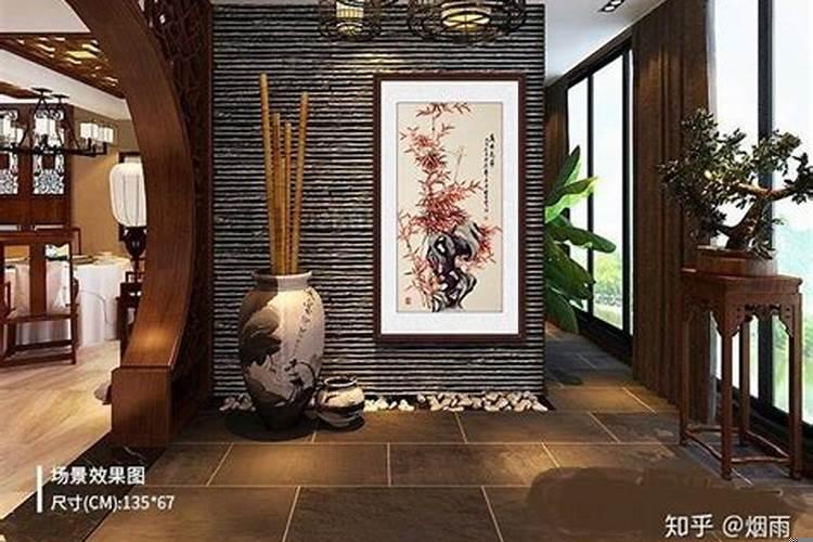 正对着玄关放什么聚财