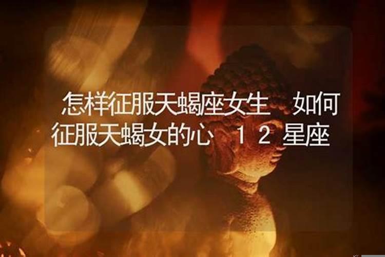 怎么了解天蝎女的心思
