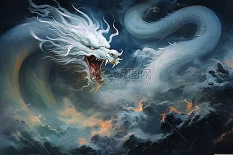 梦到龙在空中盘旋还打雷