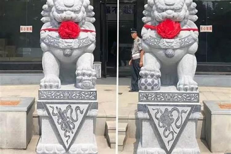 古代什么人家门口摆放狮子