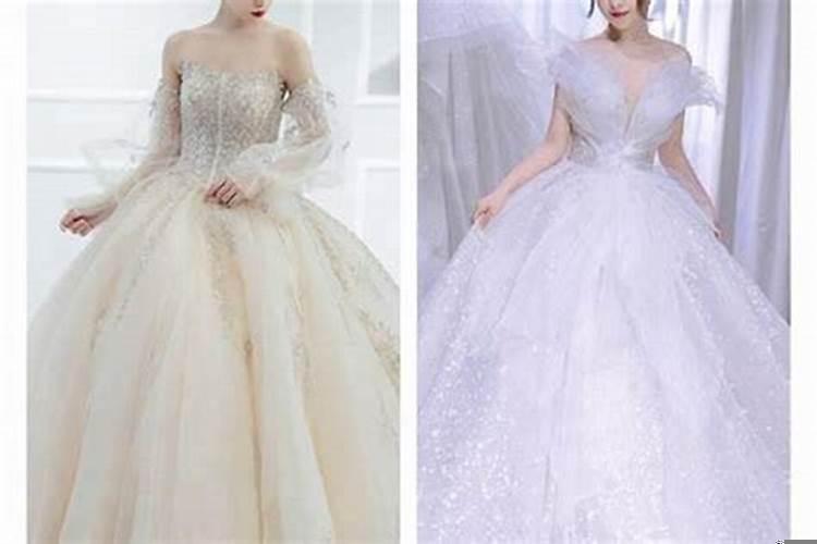 梦见白色婚纱的女的(本命年结婚可以穿白色婚纱吗女生)