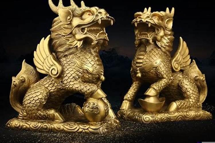 铜麒麟的风水作用以及摆放方法