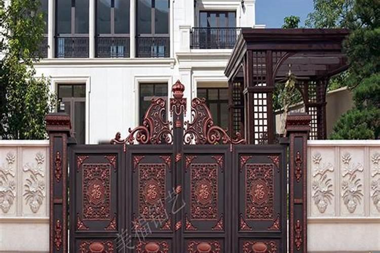 别墅大门庭院大门造型