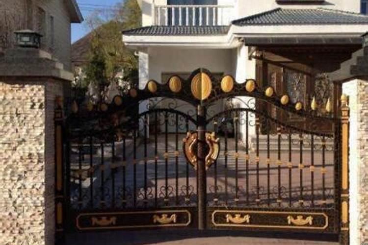 别墅大门庭院大门造型