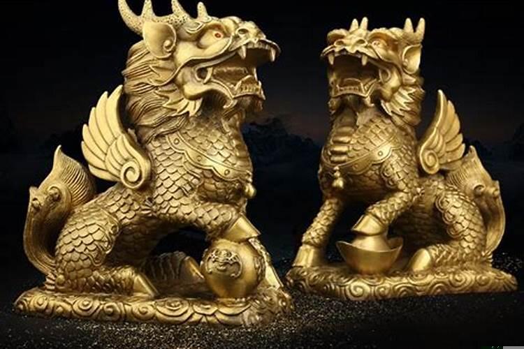 铜麒麟的风水作用以及摆放方法