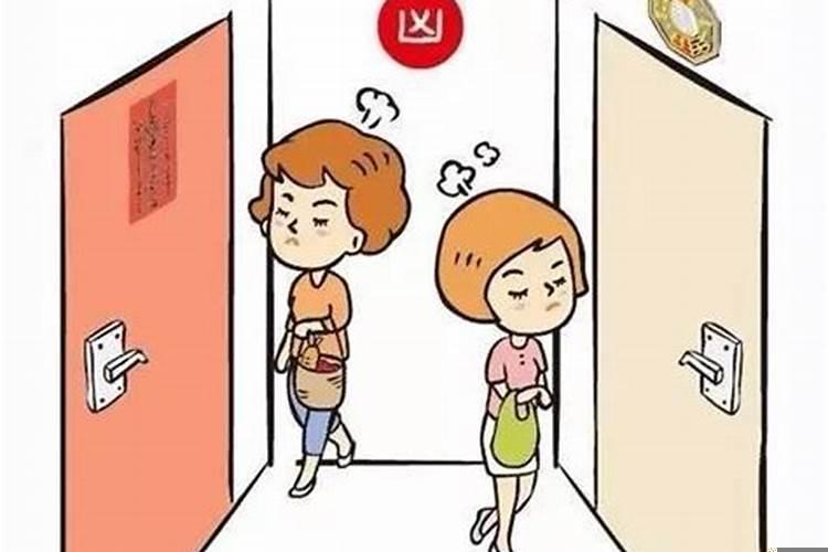 邻居门上贴符什么意思？门口贴什么能吓走坏人的东西