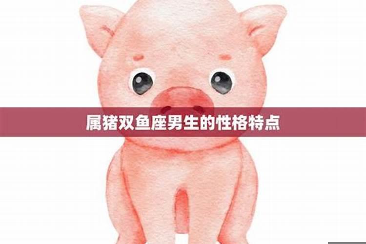 属猪的双鱼女性格特点(属猪的双鱼男一生命运)