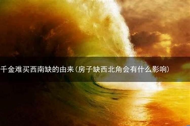 千金难买西南缺有这说法吗