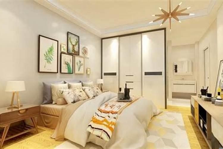 主卧卫生间对着床怎么改格局