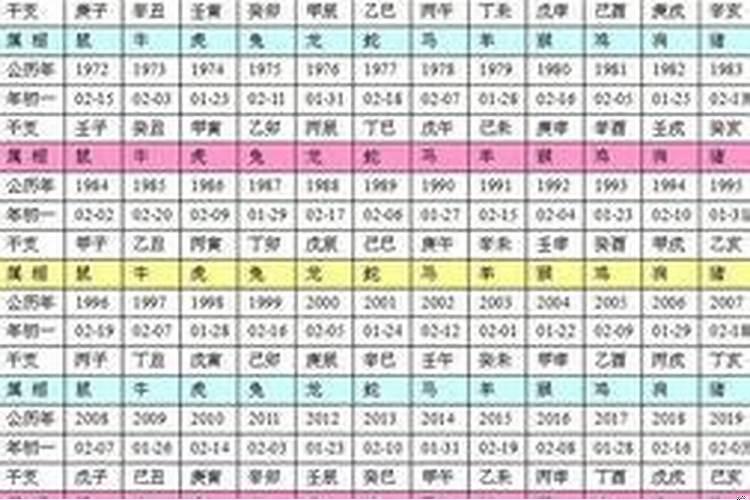 年月日对应生肖(日子属什么怎么推算)