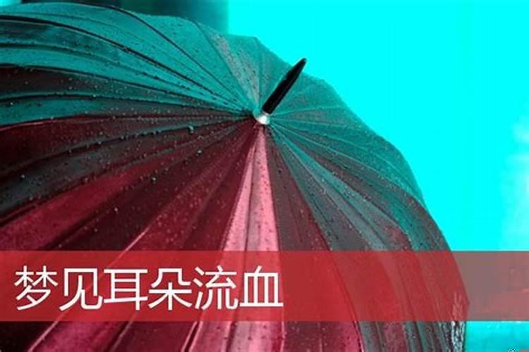 梦见耳朵出血了是什么意思