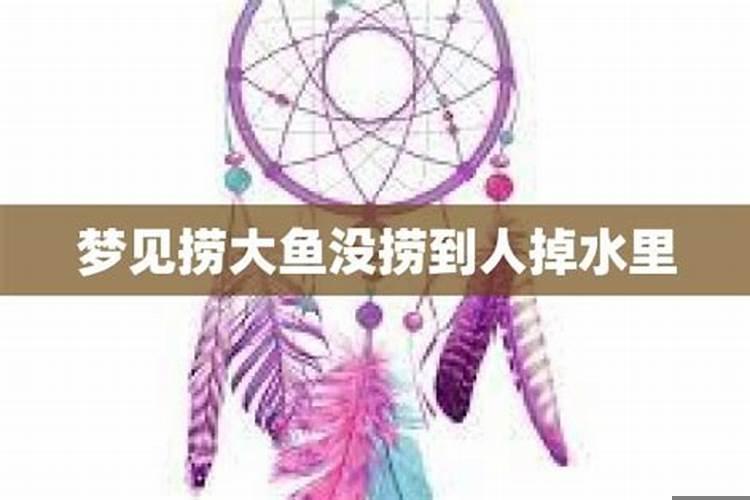 梦见手机掉水里去捞没捞到