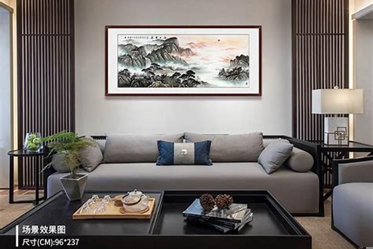 客厅挂那种画最好风水