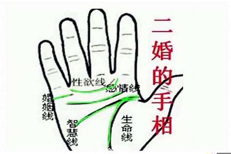 注定会二婚的女人手相