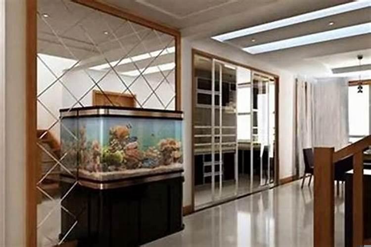 门口摆放鱼缸风水好不好呀