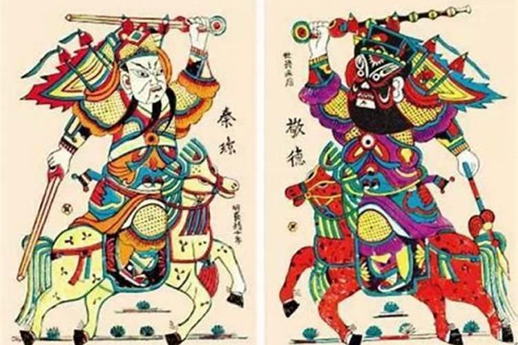 秦叔宝和尉迟恭是怎么当上门神的