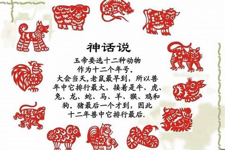 了解12生肖的来历