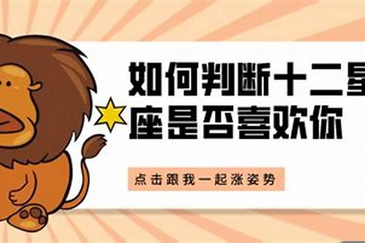 如何判断十二星座是否喜欢你