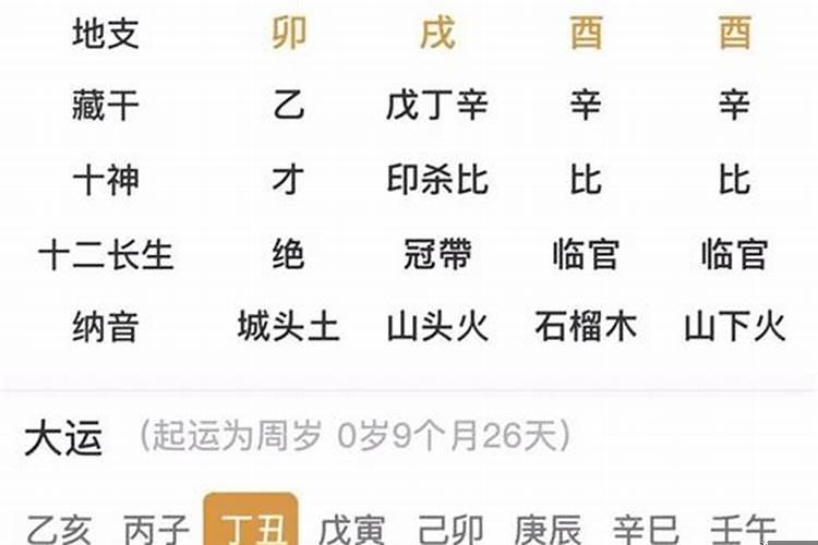 己巳戊辰丁酉庚子用神