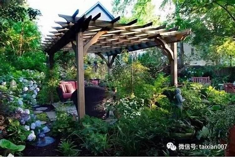 别墅庭院凉亭方位风水