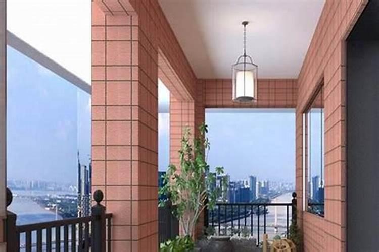 房子门对阳台好吗